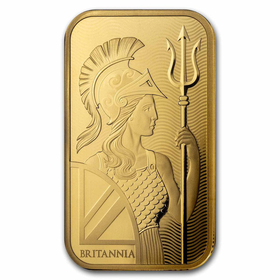 Great Britain Britannia Gold 1 oz (ounce) Bar