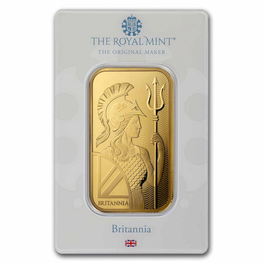 Great Britain Britannia Gold 1 oz (ounce) Bar