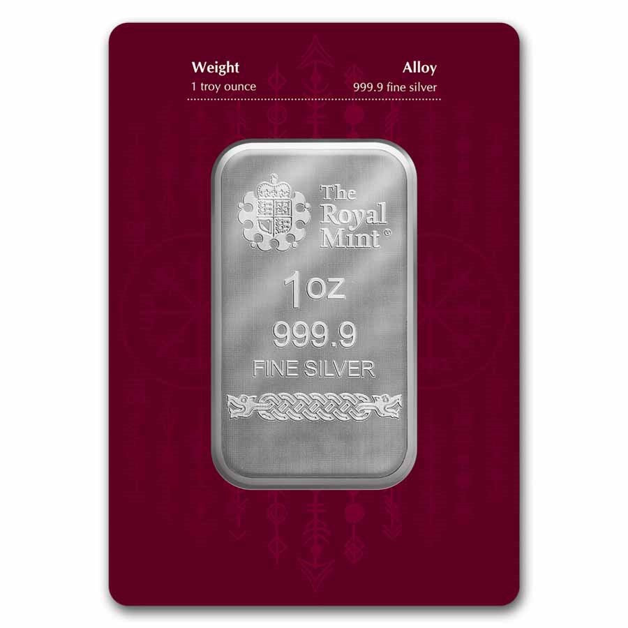 Norse Icons Odin Silver 1 oz (ounce) Bar