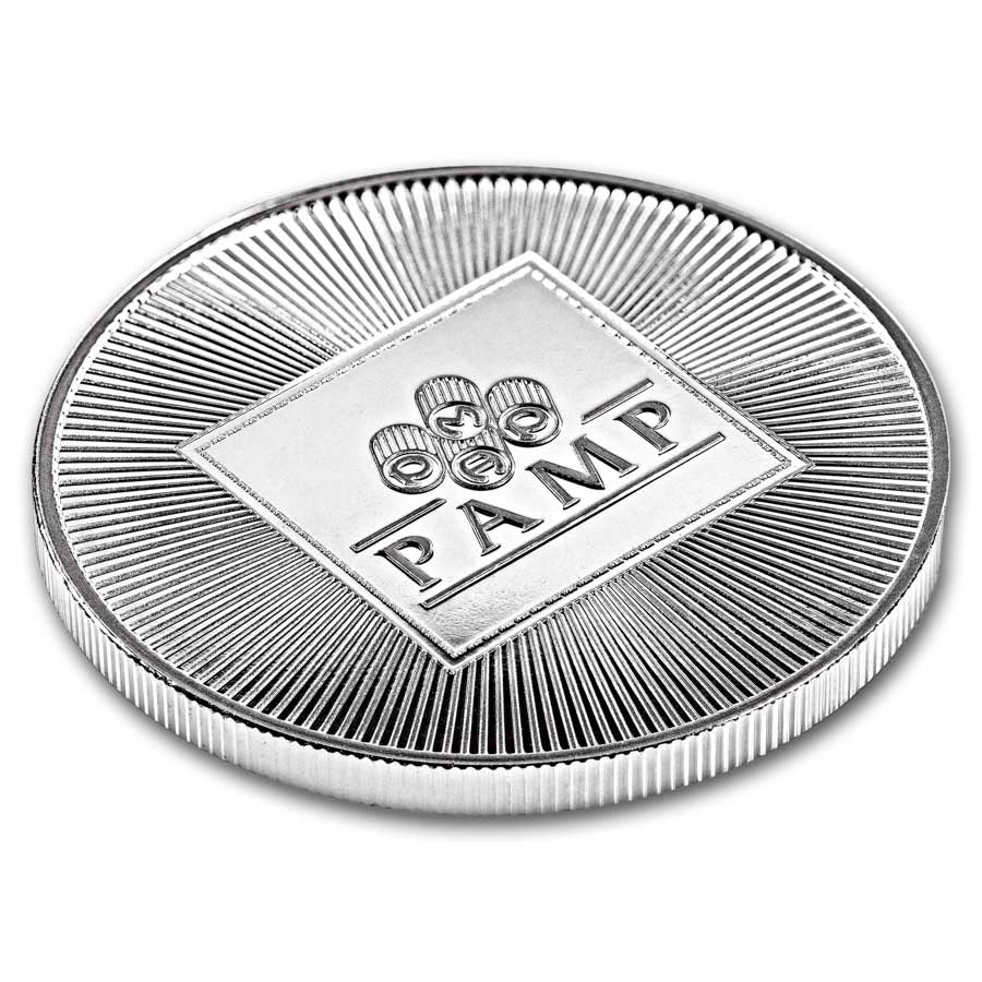 PAMP Suisse Round Silver 1 oz (ounce)