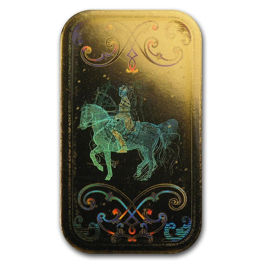 Austria Kinebar Gold 10 gram Bar