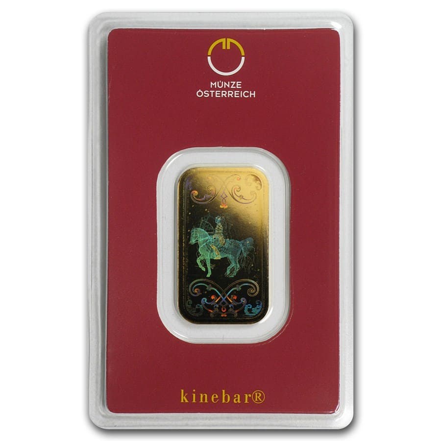 Austria Kinebar Gold 10 gram Bar