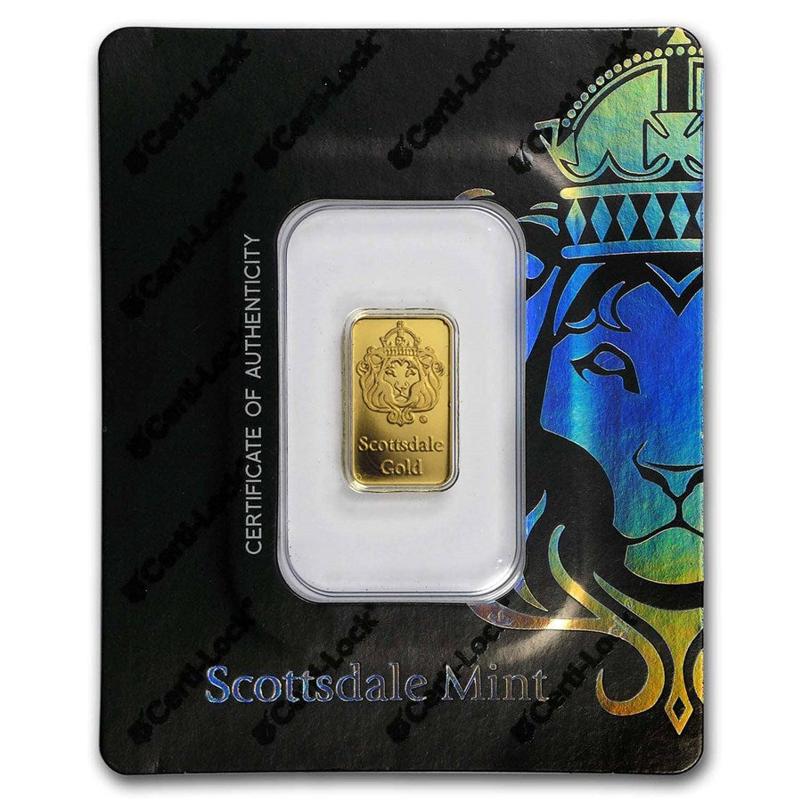 Scottsdale Gold 2 gram Bar