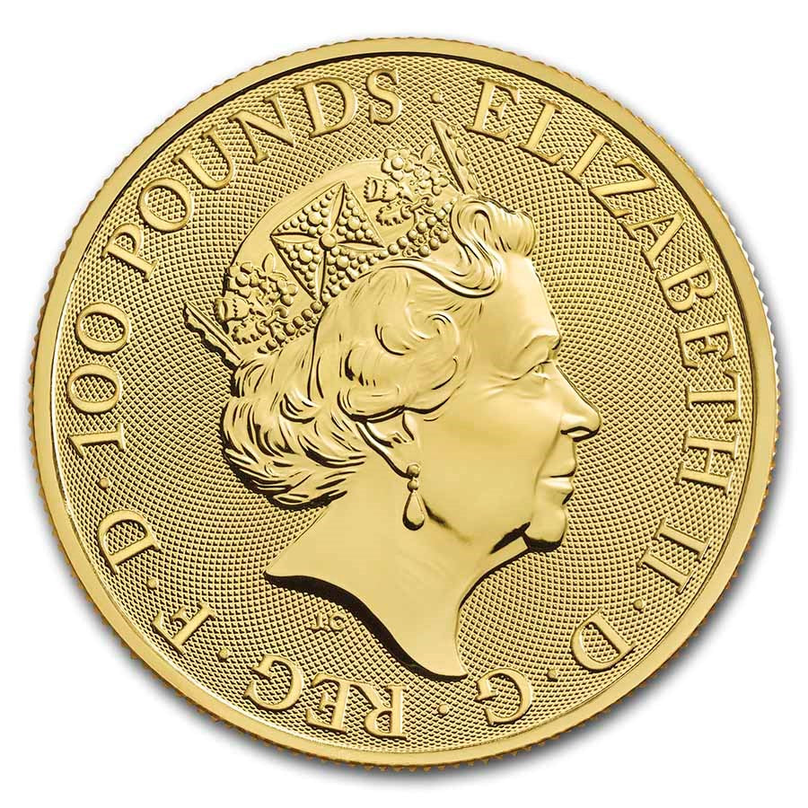 Great Britain Queen's Beasts Gold 1 oz (ounce) Coin