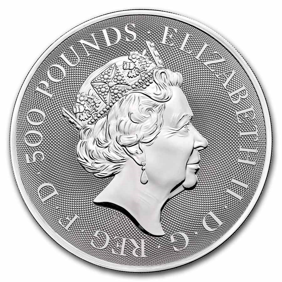 Great Britain Queen's Beasts Silver 1 kilo