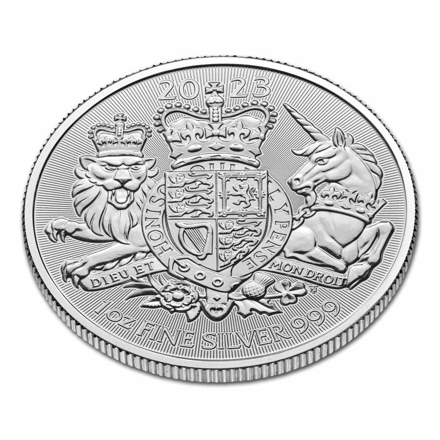 Great Britain The Royal Arms Silver 1 oz (ounce) coin