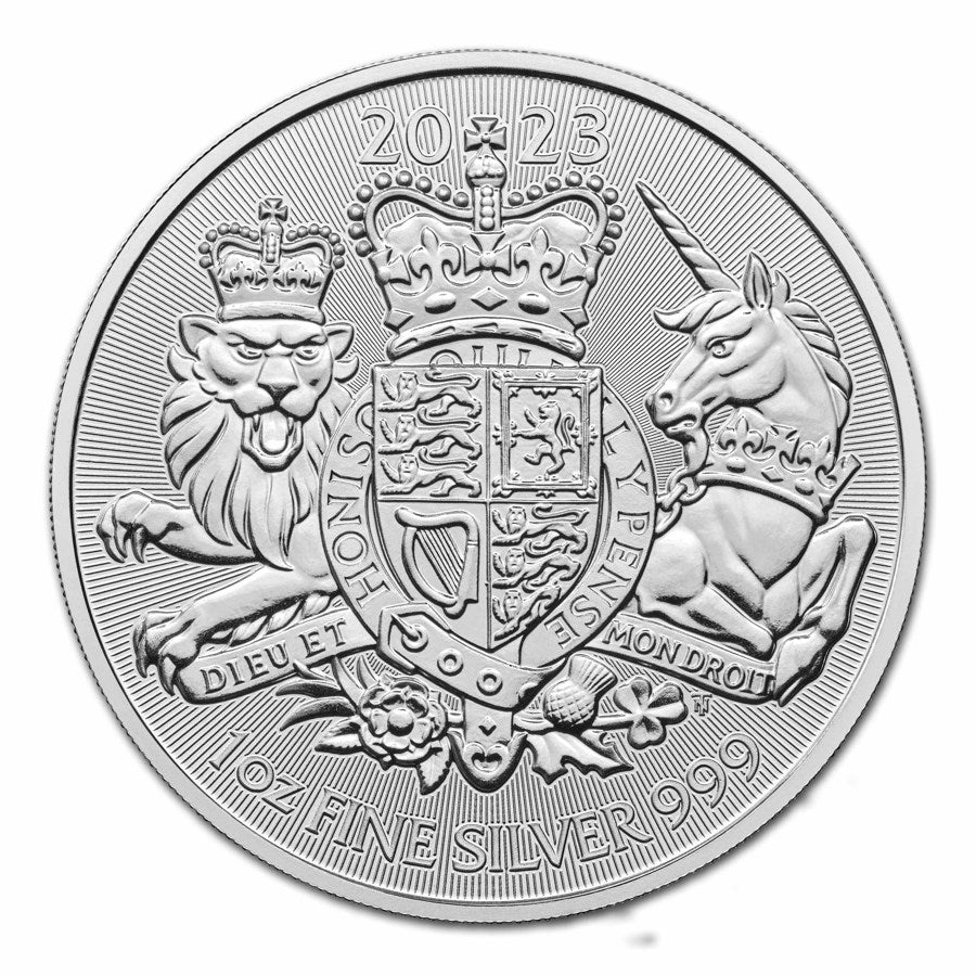 Great Britain The Royal Arms Silver 1 oz (ounce) coin