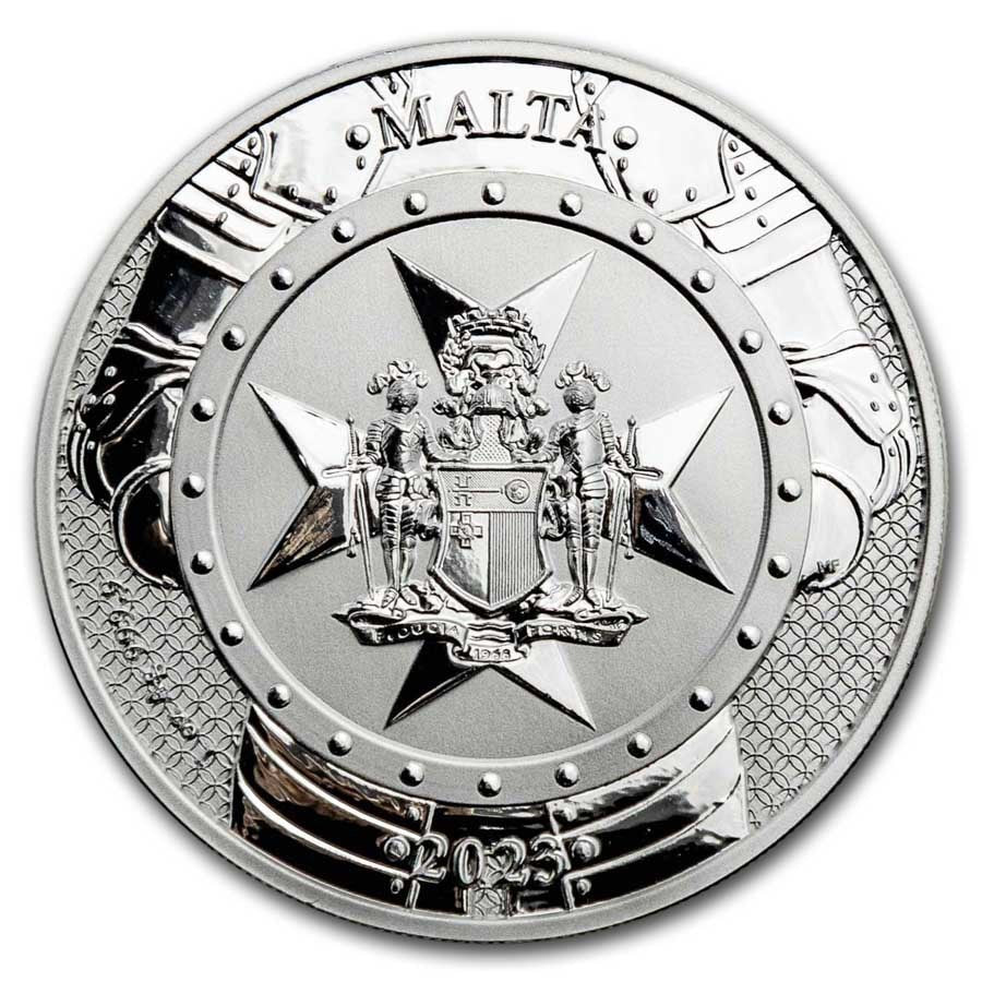 Malta Knights of the Past Silver 1 oz (ounce)