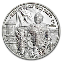 Malta Knights of the Past Silver 1 oz (ounce)