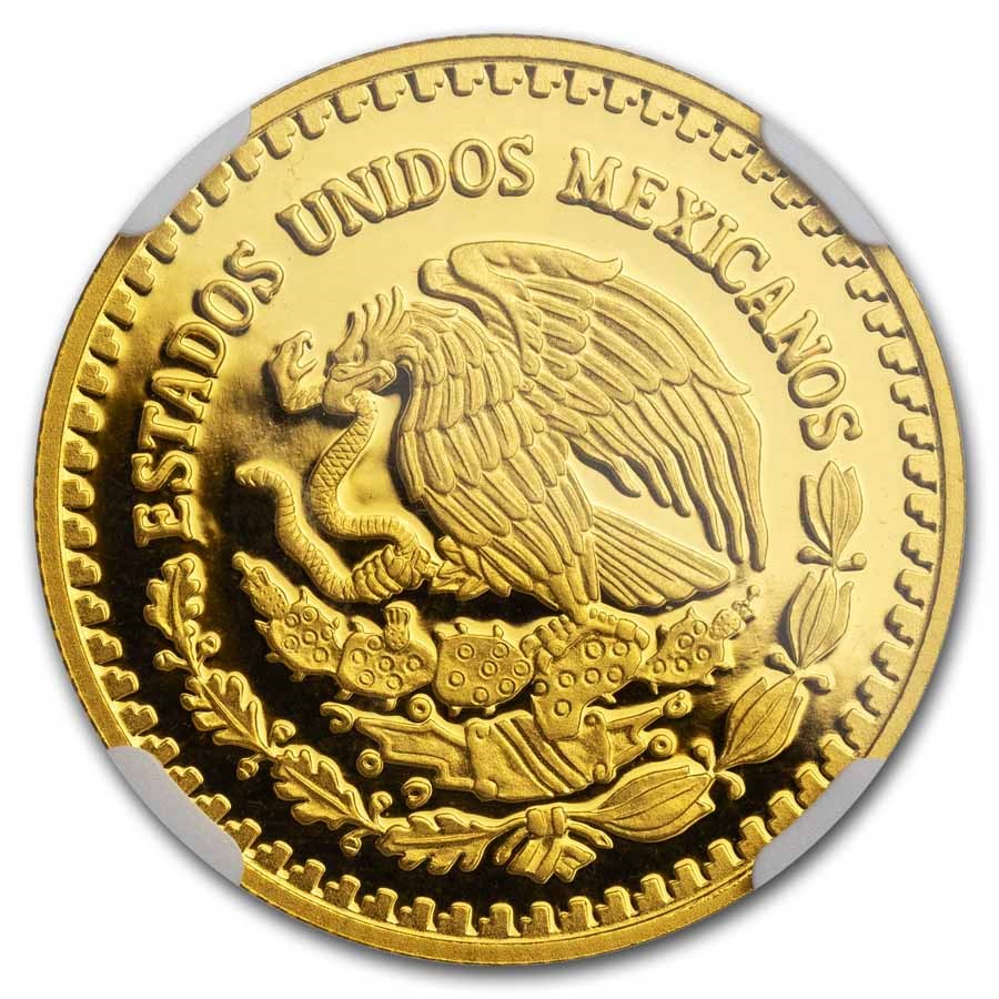 Mexico Libertad Gold 1/4 oz (ounce) coin NGC