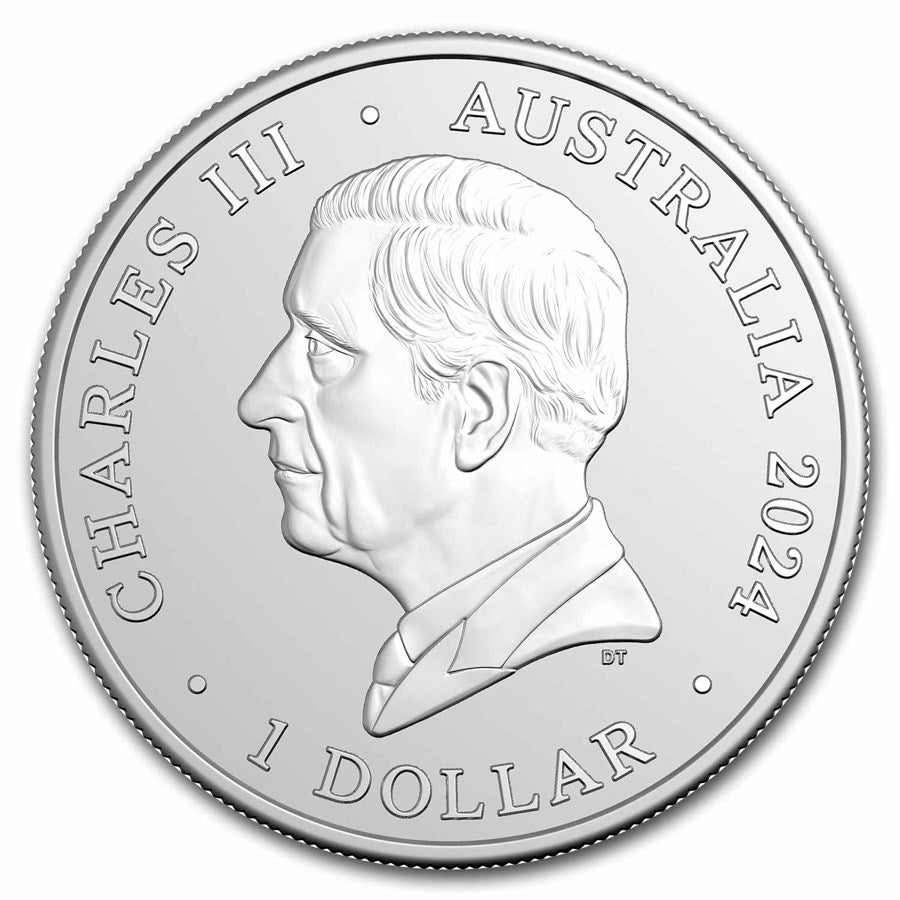 Australia Dolphin 2024 Silver 1 oz (ounce)