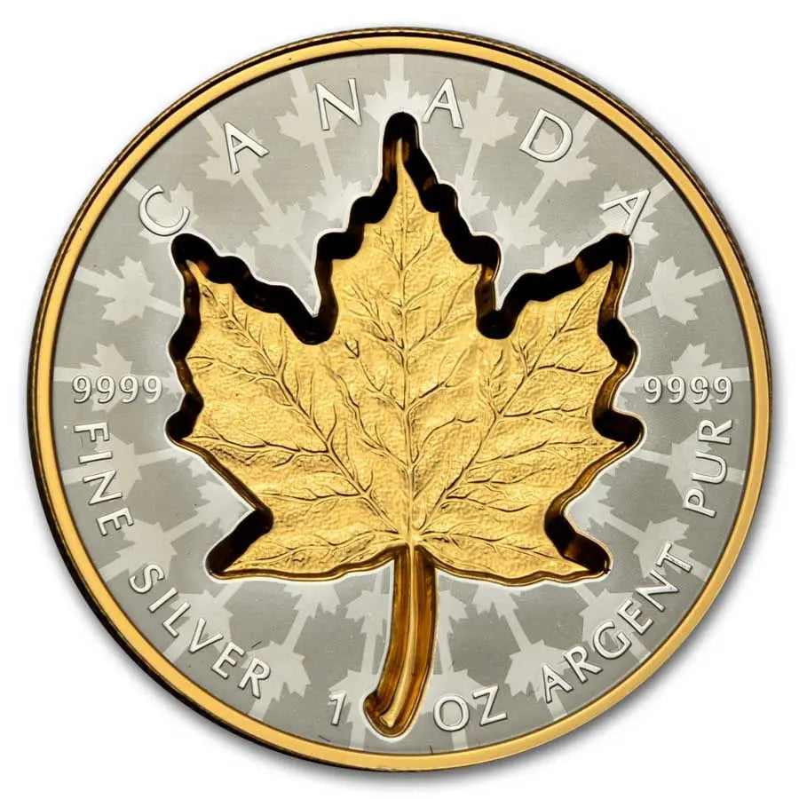 Canada Maple Leaf Super Incuse Reverse Proof Silver 1 oz (ounce) coin The Royal Canadian Mint