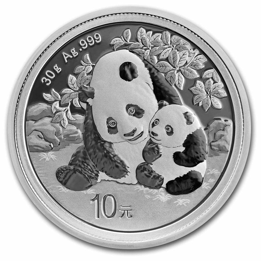 Panda Silver 30 gram coin