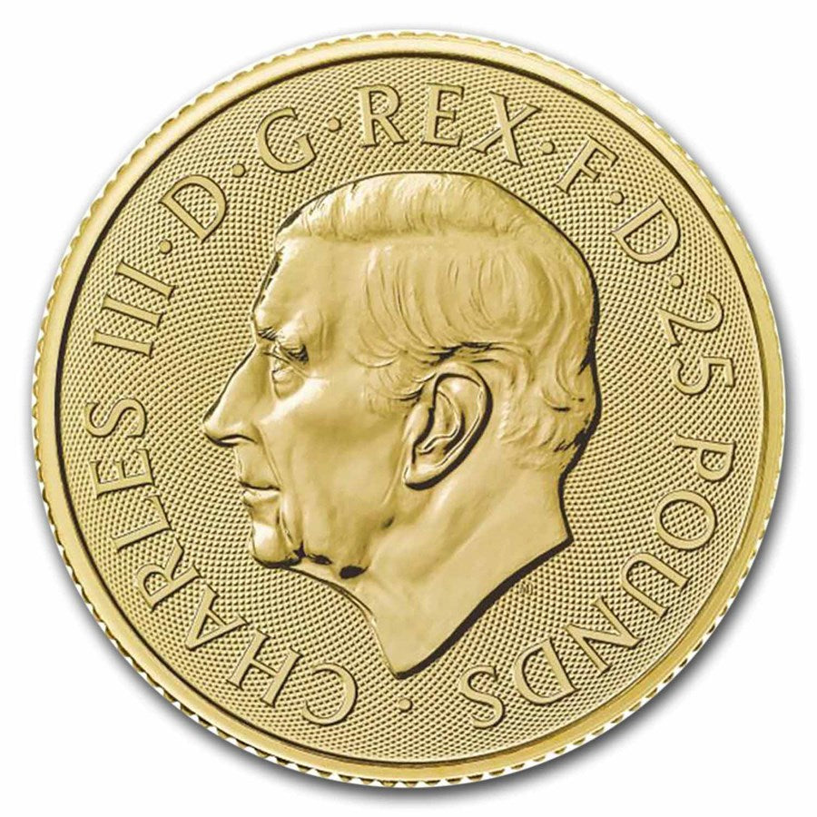 Great Britain Britannia Gold 1/4 oz (ounce) coin