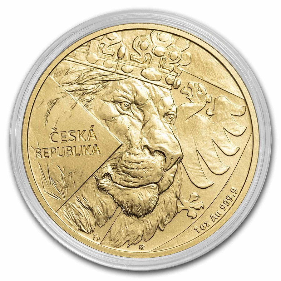 Czech Lion 2024 Gold 1 oz (ounce) coin