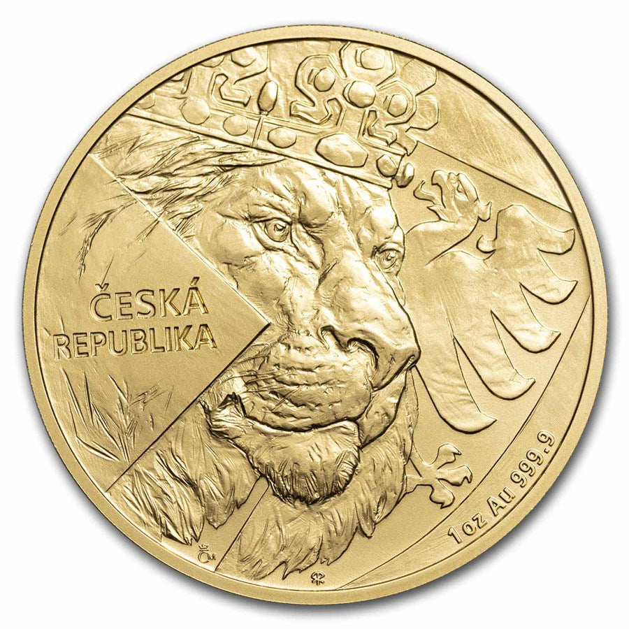 Czech Lion 2024 Gold 1 oz (ounce) coin