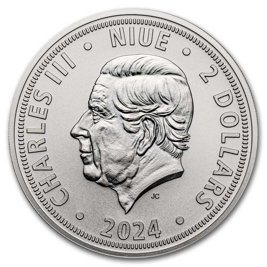 Czech Lion 2024 Silver 1 oz (ounce) coin