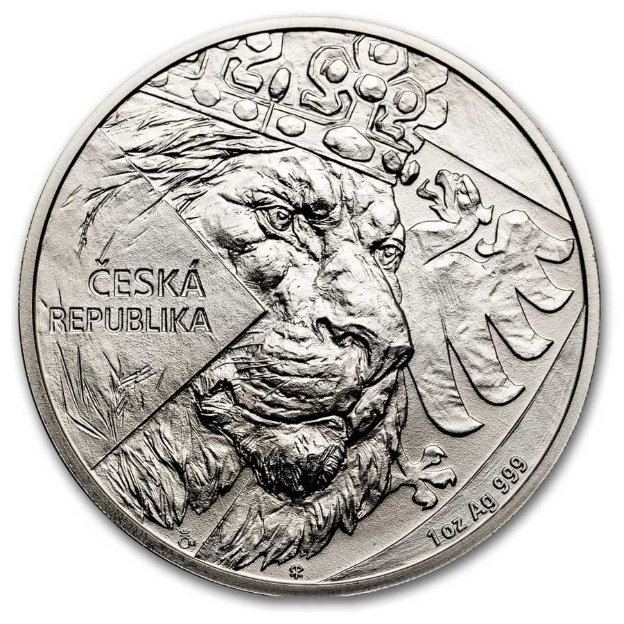 Czech Lion 2024 Silver 1 oz (ounce) coin