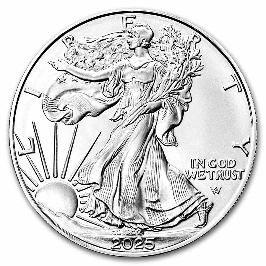 American Eagle Merry Christmas Silver 1 oz (ounce)