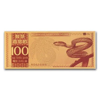Lunar Snake Gold 100 milligram
