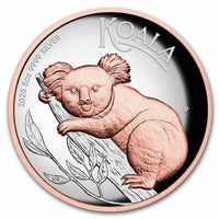 Australia Koala High Relief Silver 5 oz (ounce) coin