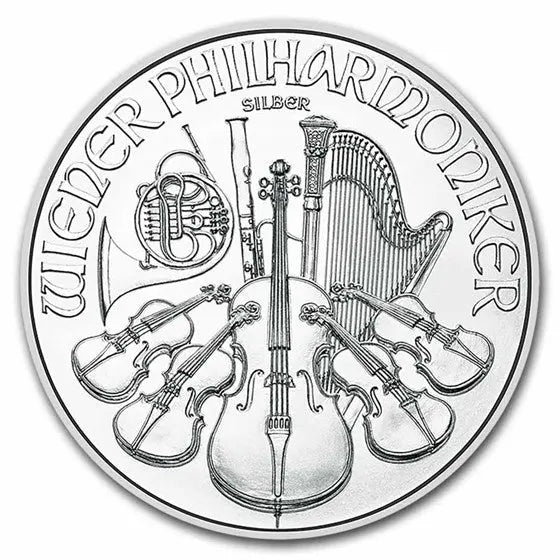 Austria Philharmonic Silver 1 oz (ounce) coin Austrian Mint
