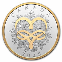 Canada Celebrate Love Silver 1 oz (ounce) coin