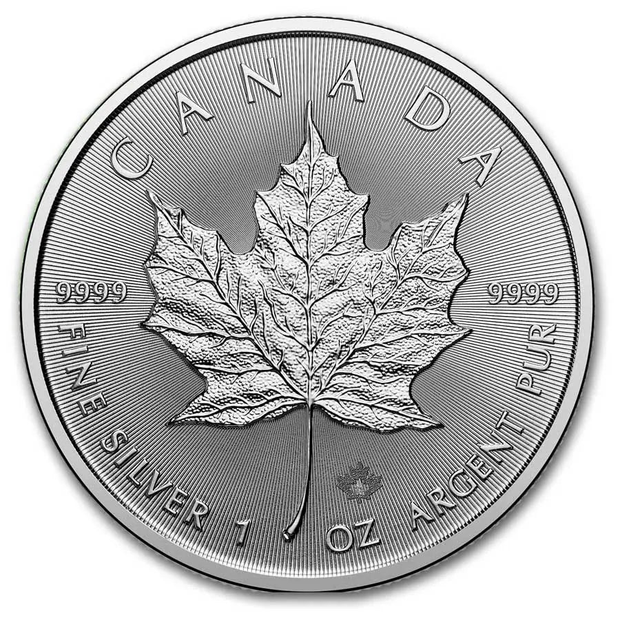 Canada Maple Leaf Silver 1 oz (ounce) The Royal Canadian Mint