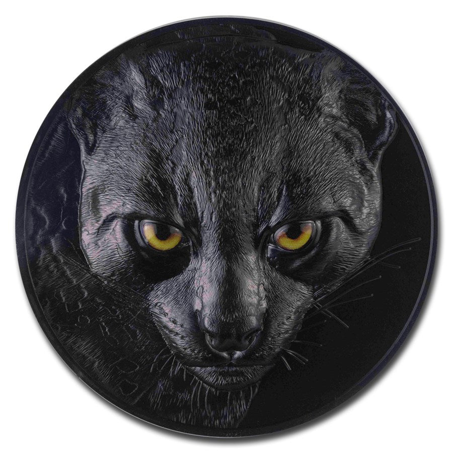 Palau Ocelot Silver 1 kilo coin