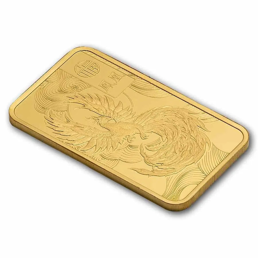 PAMP Suisse Good Luck Phoenix Gold 5 gram Bar PAMP Suisse