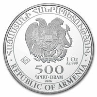 Armenia Noah's Ark Silver 1 oz (ounce) coin