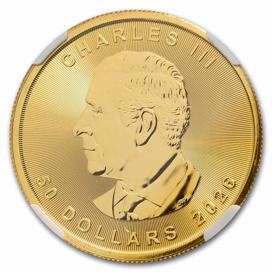Canada Maple Leaf NGC MS-69 Gold 1 oz (ounce) coin