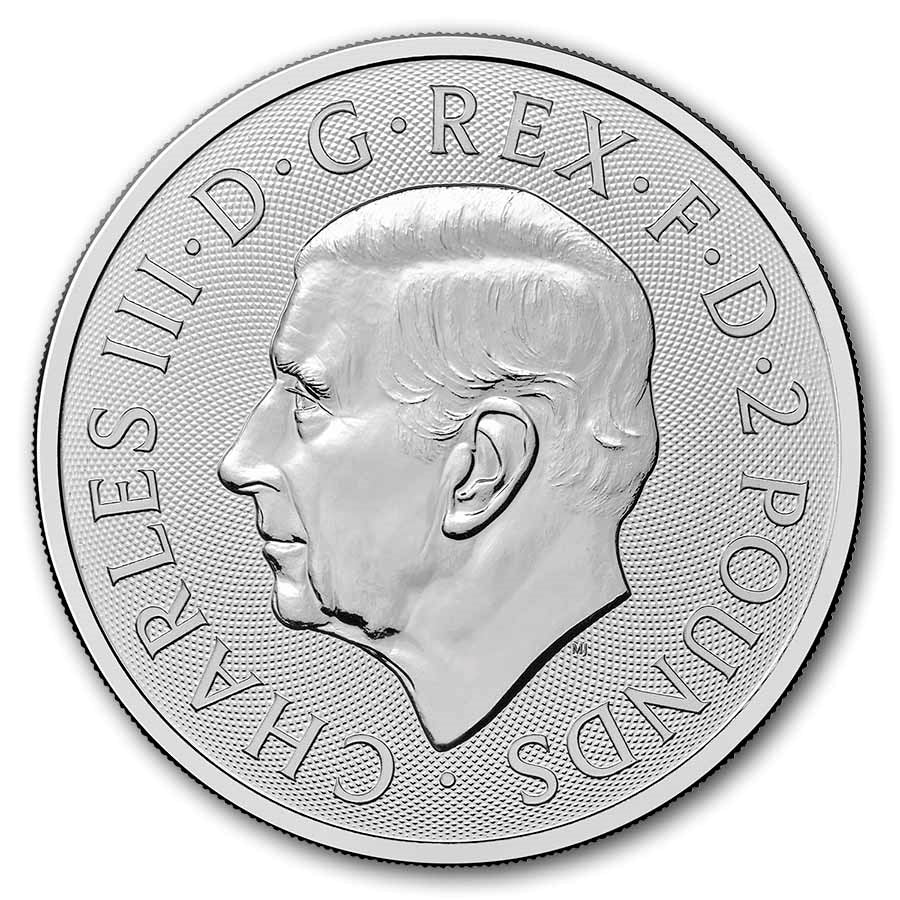 Great Britain The Royal Arms Silver 1 oz (ounce) coin