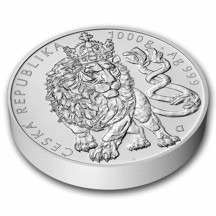 Czech Lion 2026 Silver 1 kilo coin