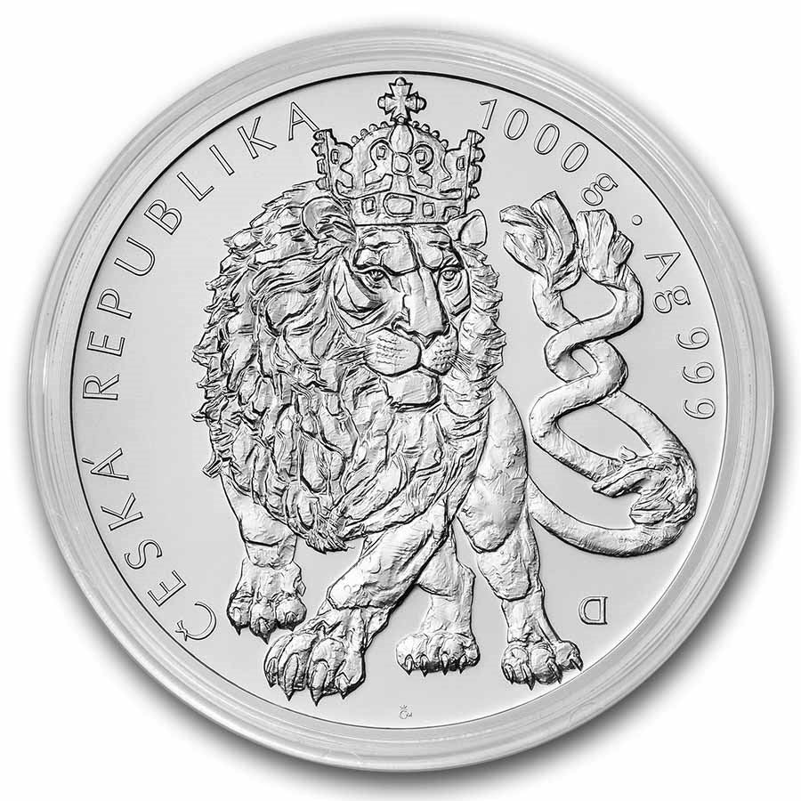 Czech Lion 2026 Silver 1 kilo coin