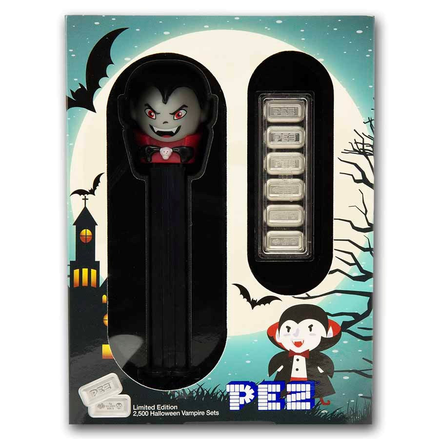 PAMP Suisse PEZ Vampire Silver 30 gram
