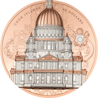 Arqline St. Paul Cathedral Silver 3 oz (ounce)