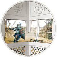 Knight Games Sword Fighting Silver 1 oz (ounce)