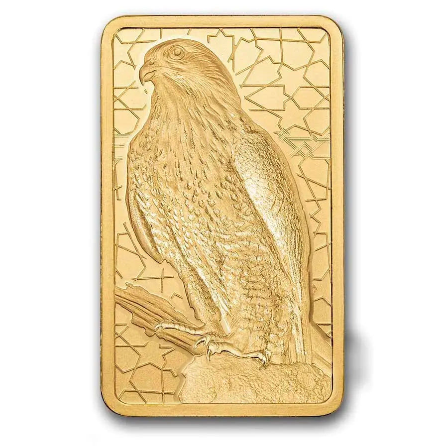 PAMP Suisse Arabian Falcon Gold 5 gram Bar PAMP Suisse
