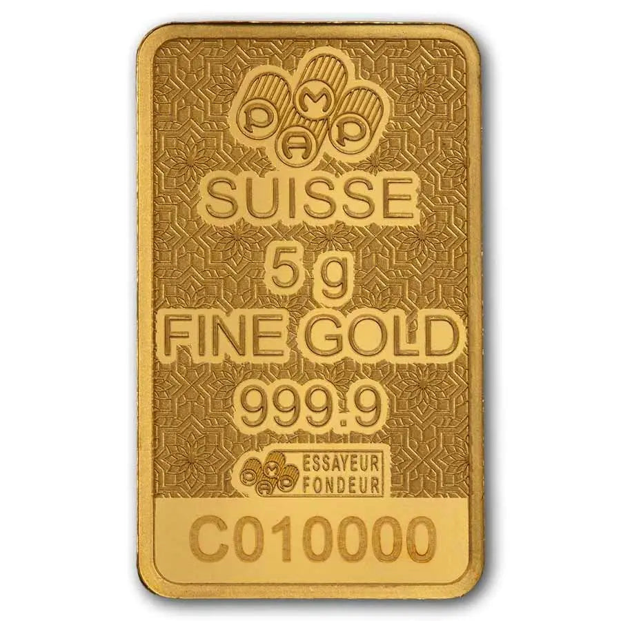 PAMP Suisse Arabian Camel Gold 5 gram Bar PAMP Suisse