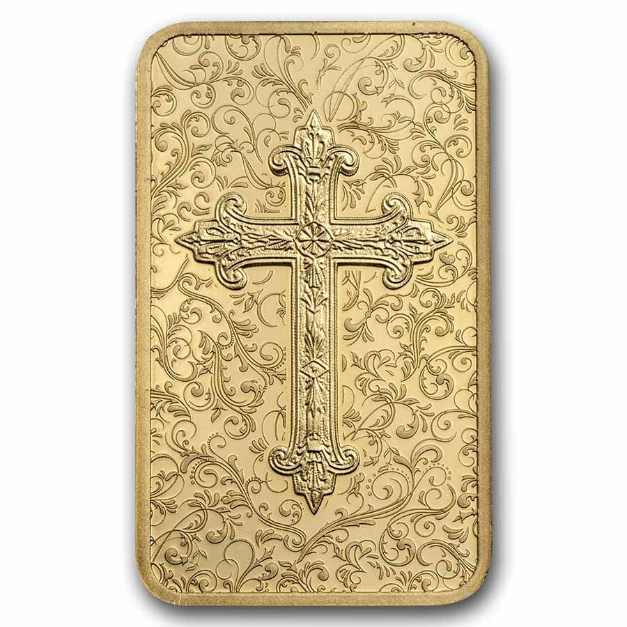 PAMP Suisse Cross of Christianity Gold 5 gram Bar PAMP Suisse