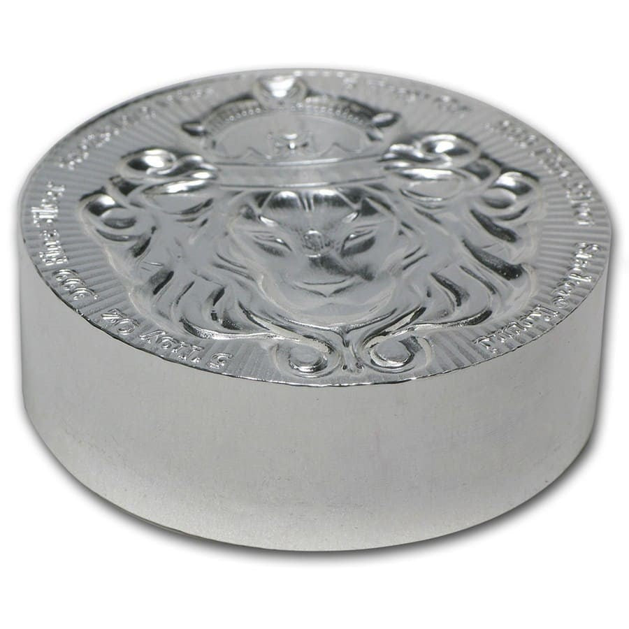 Scottsdale Stacker Silver 5 oz (ounce) coin