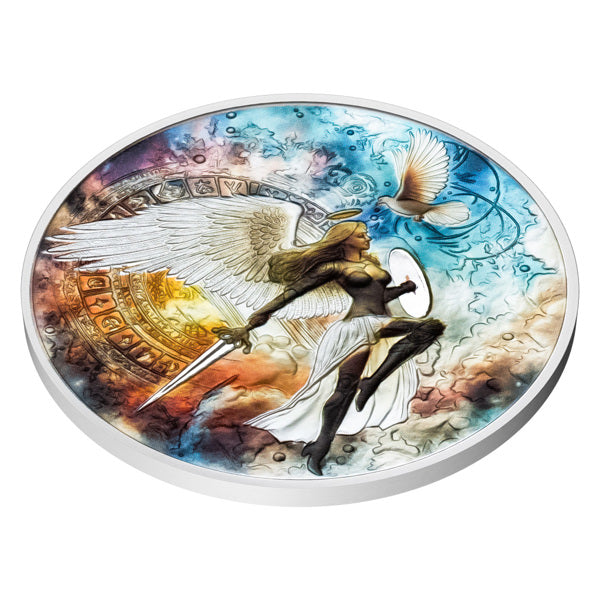 Battle of Good and Evil: Good Reverse Proof Silver 42 gram coin