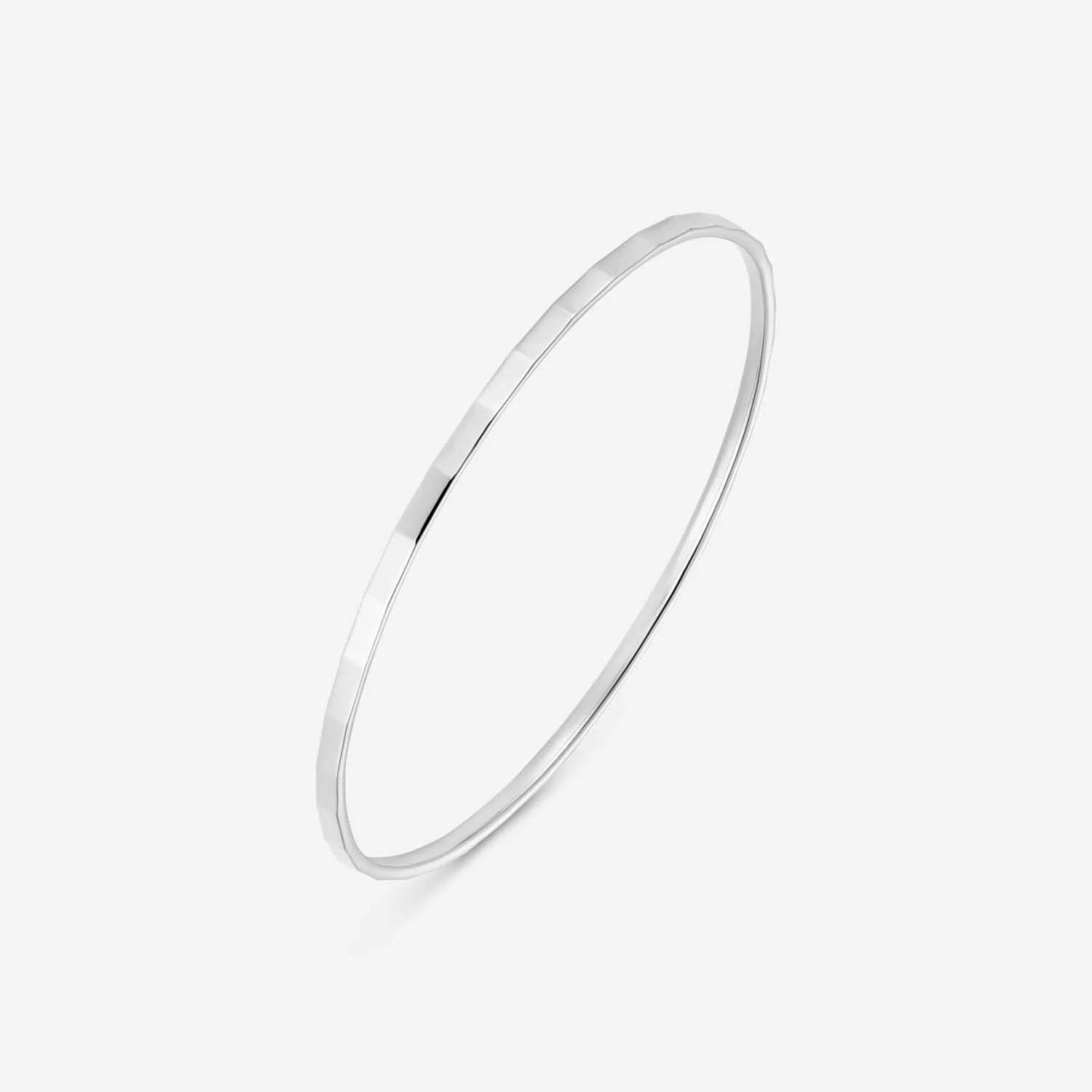 886 Decus Bangle Bracelet in Sterling Silver