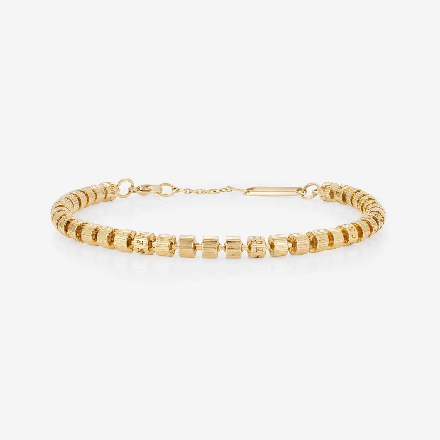 886 Tutamen Stack Bracelet in 18ct Yellow Gold