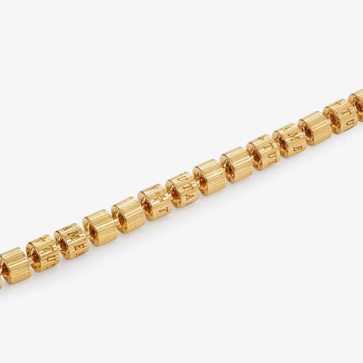 886 Tutamen Stack Necklace in 18ct Yellow Gold 886 The Royal Mint