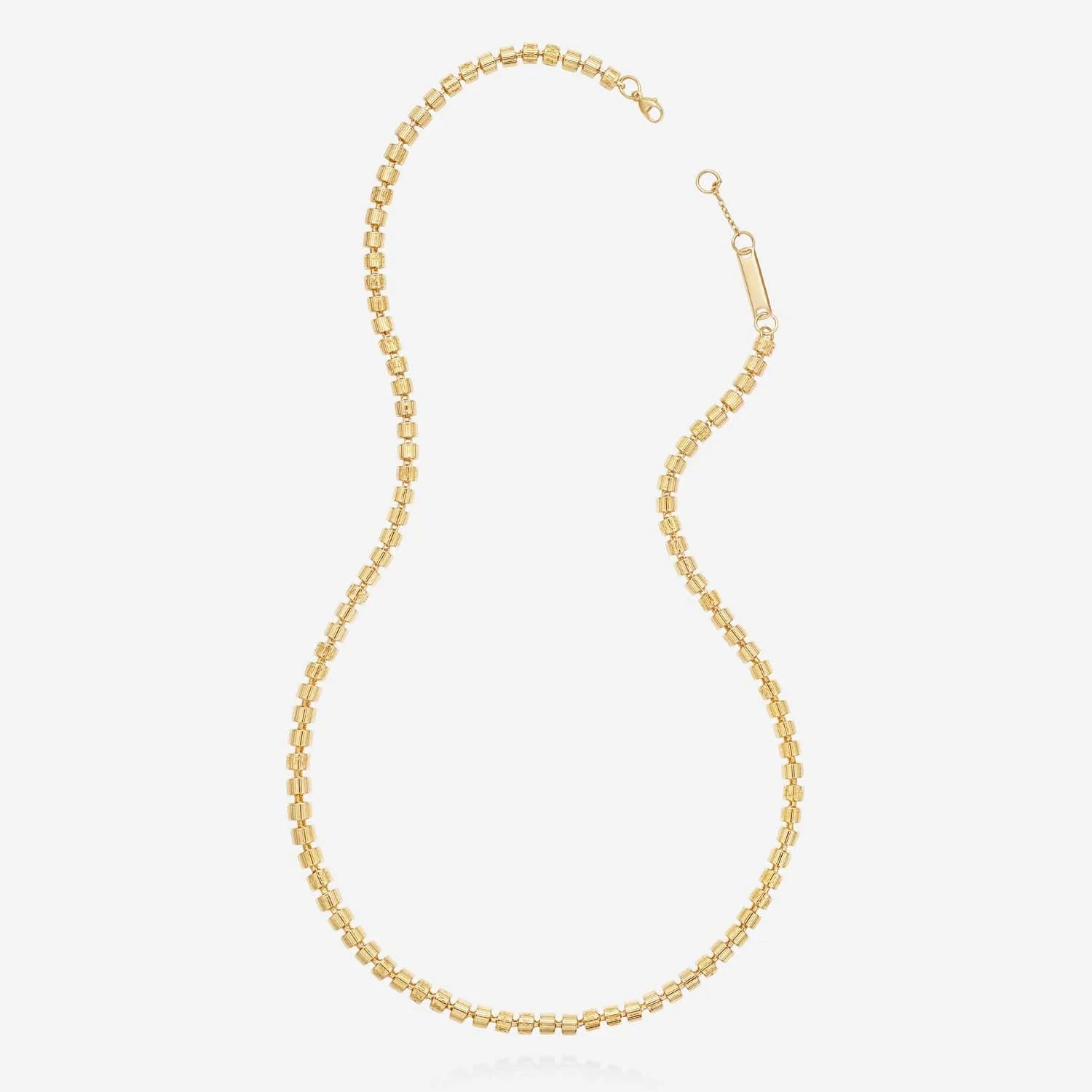 886 Tutamen Stack Necklace in 18ct Yellow Gold