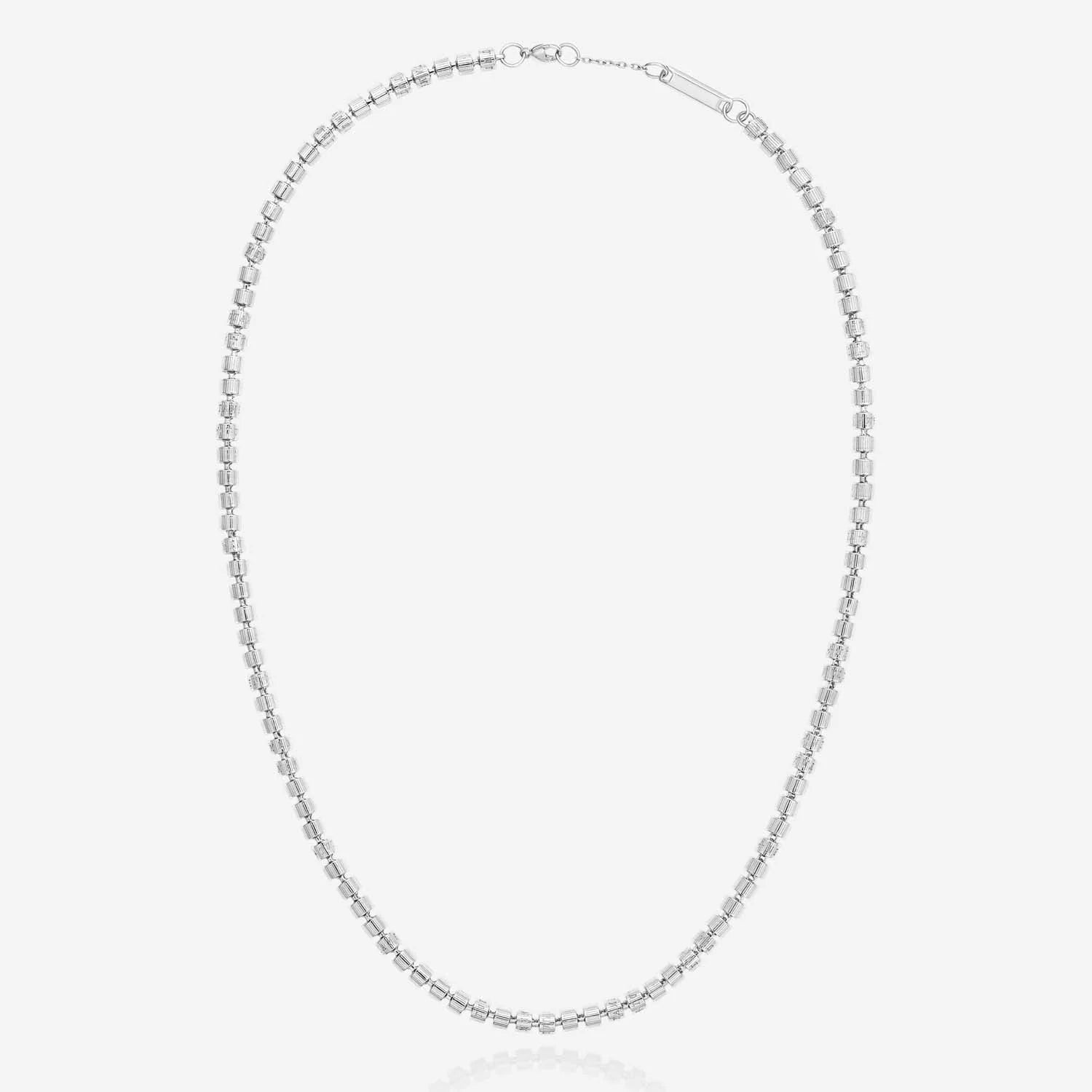 886 Tutamen Stack Necklace in Sterling Silver