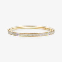 886 Pavé Bangle Bracelet in 18ct Yellow Gold