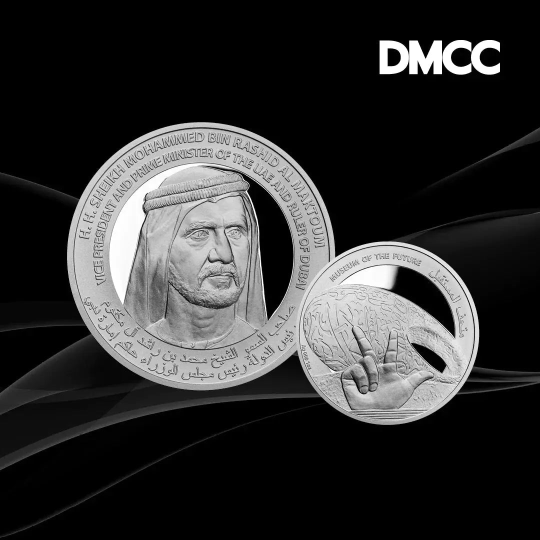 UAE Museum of the Future Silver 1 oz (ounce) coin DMCC